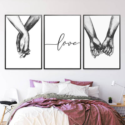 Our Love Prints Wall Art Moncasso