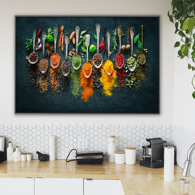 Exotic Spices Print Wall Art Moncasso