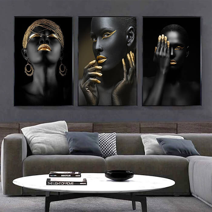 Empowered Set of 3 Prints Wall Art Moncasso